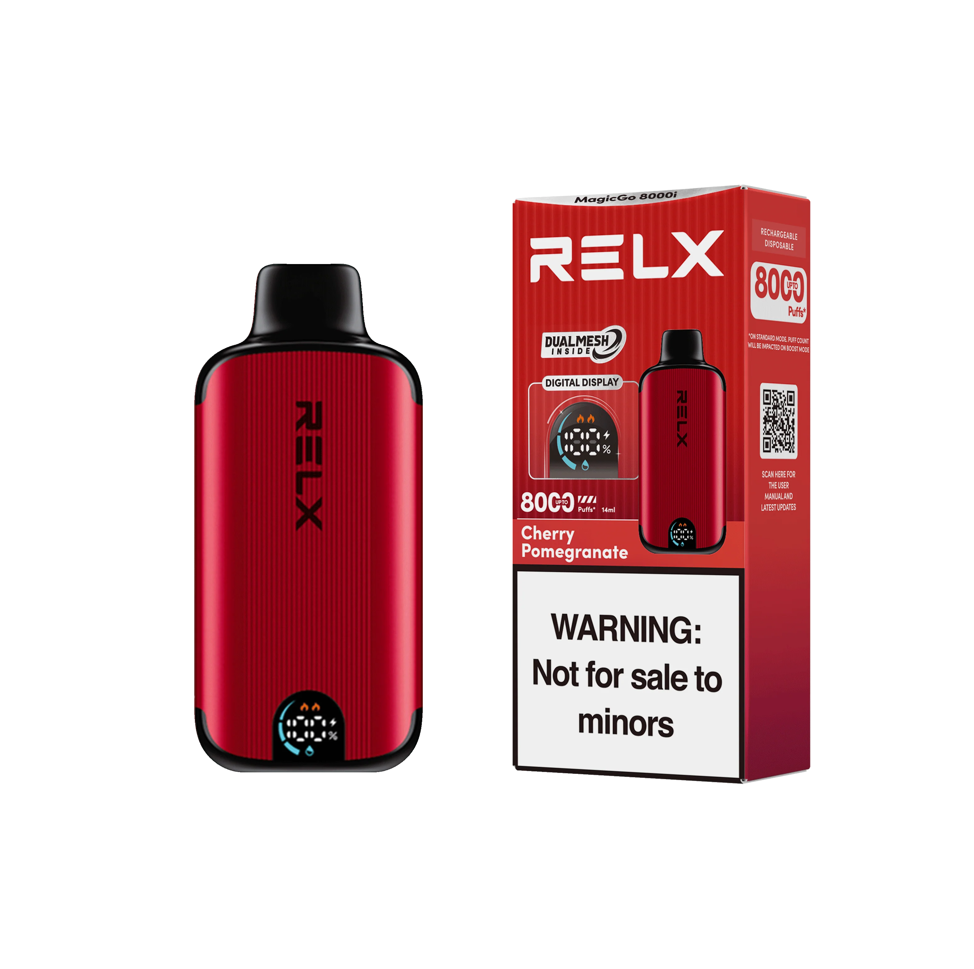 RELX MagicGo 8000i - Cherry Pomegranate